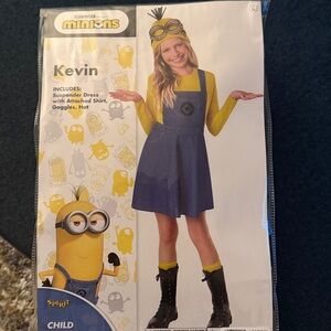 Spirit Minions Kevin Child Costume - Blue and Yellow
